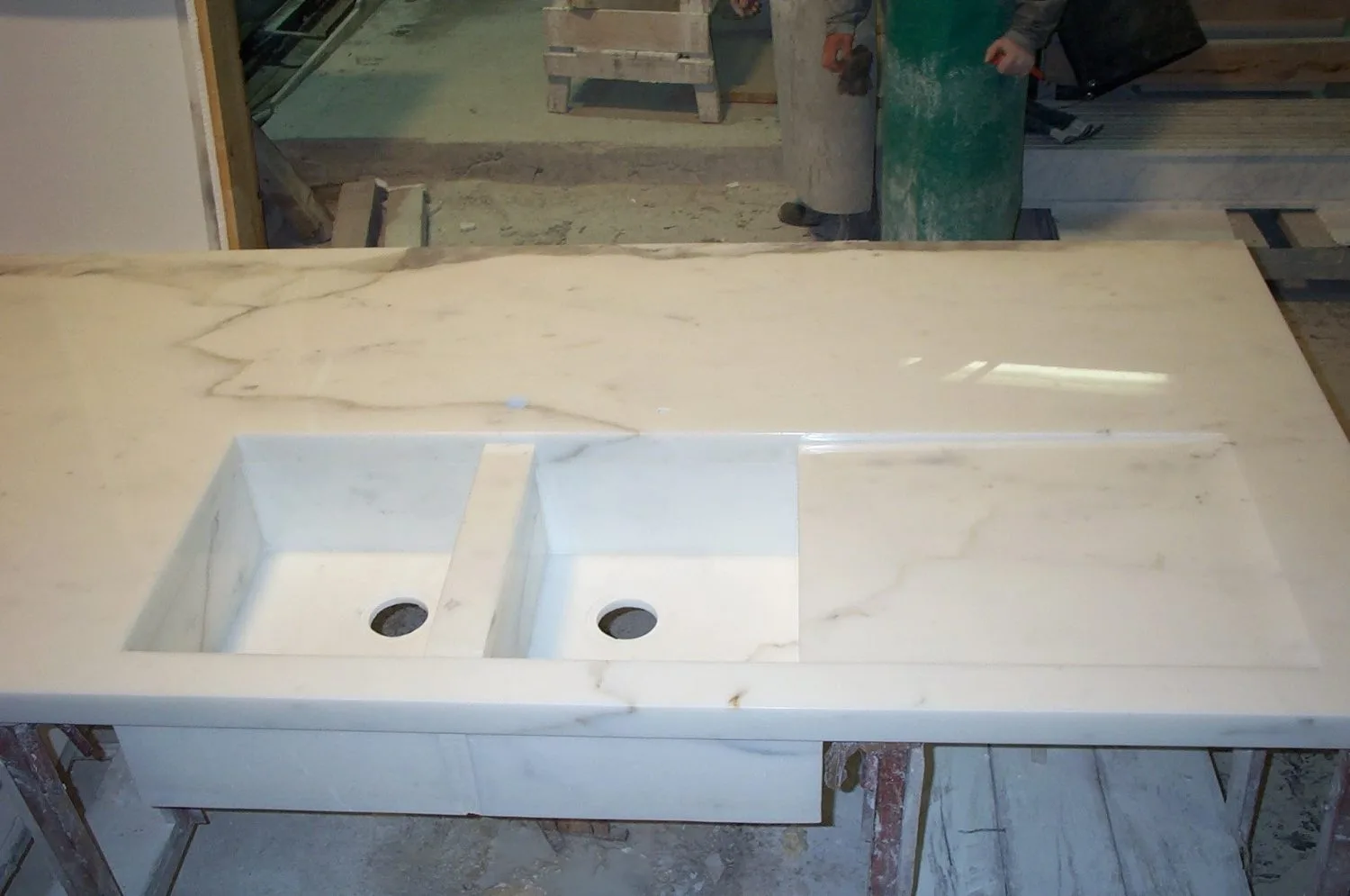 Piastrelle in marmo e pietra naturale · Marmi di Carrara · lavoro 8