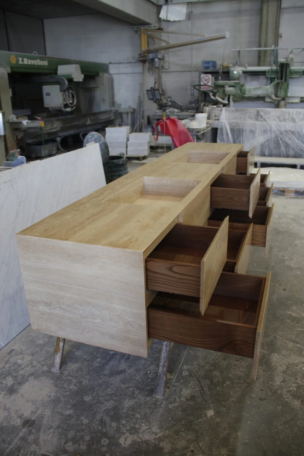 Arredo in marmo e pietra naturale · Marmi di Carrara · lavoro 21