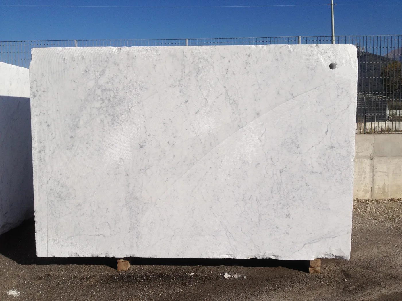 Bianco Carrara · marmo · campione · foto 2