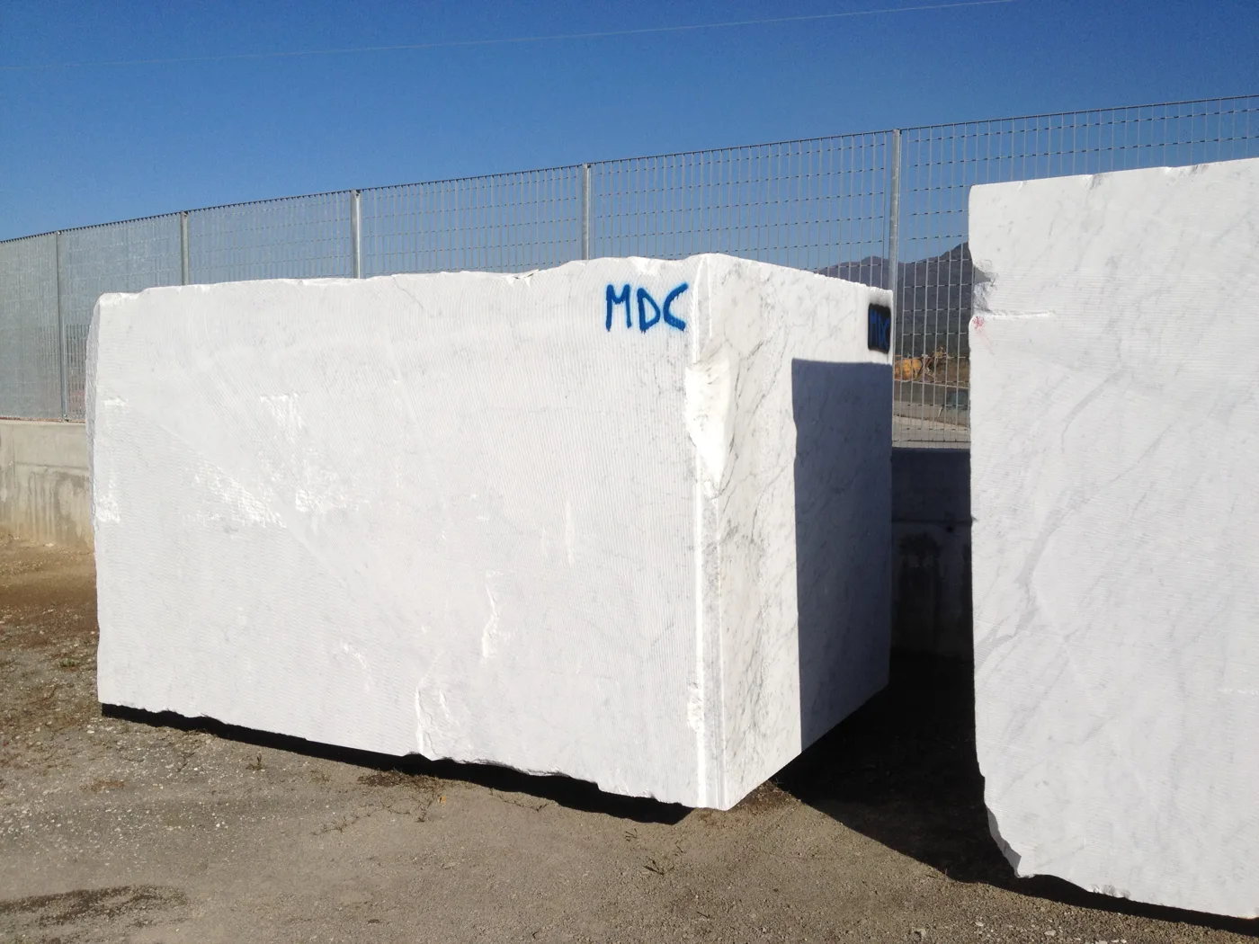 Bianco Carrara · marmo · lastra · foto 3