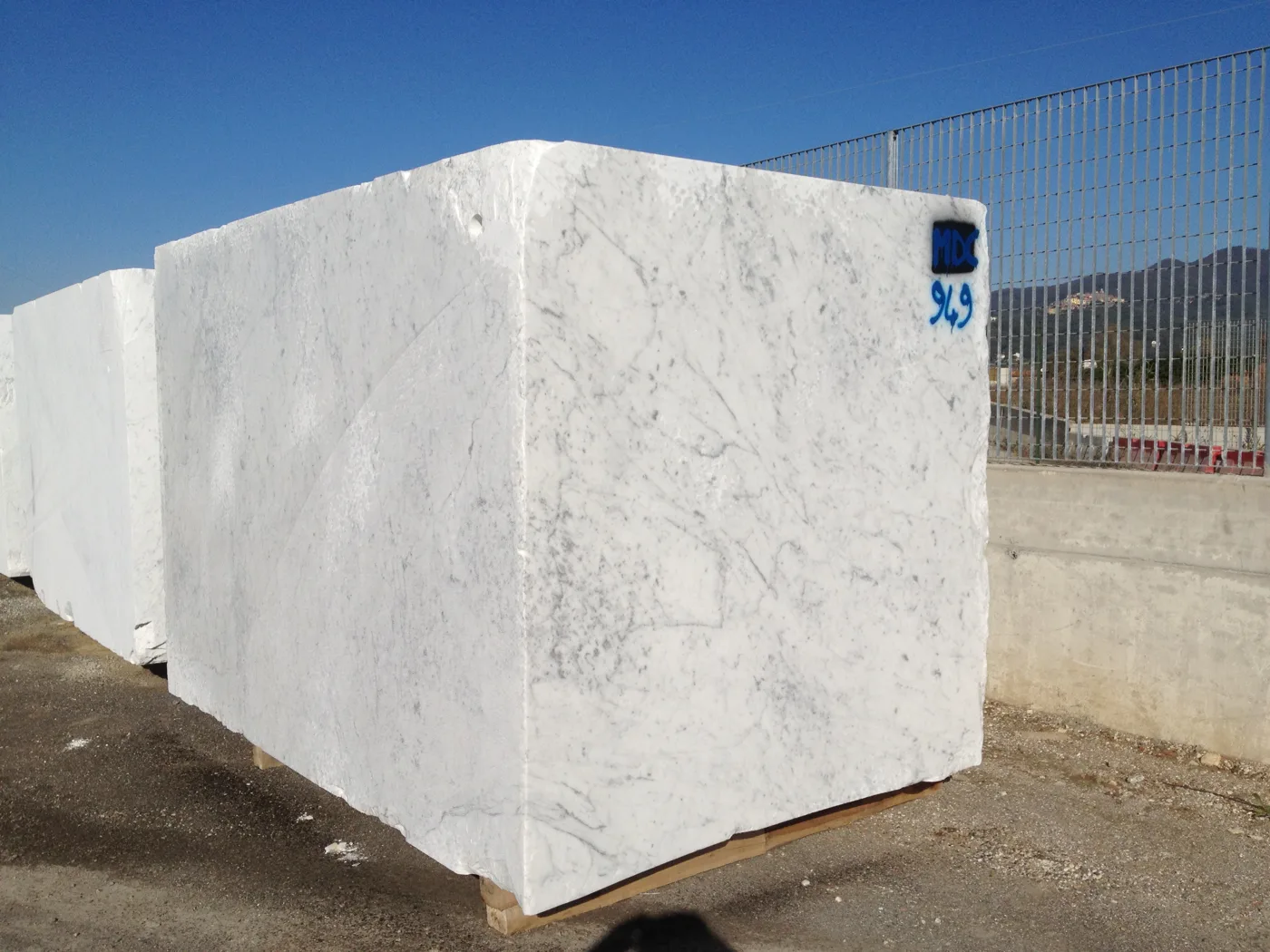 Bianco Carrara · marmo · lastra · foto 4