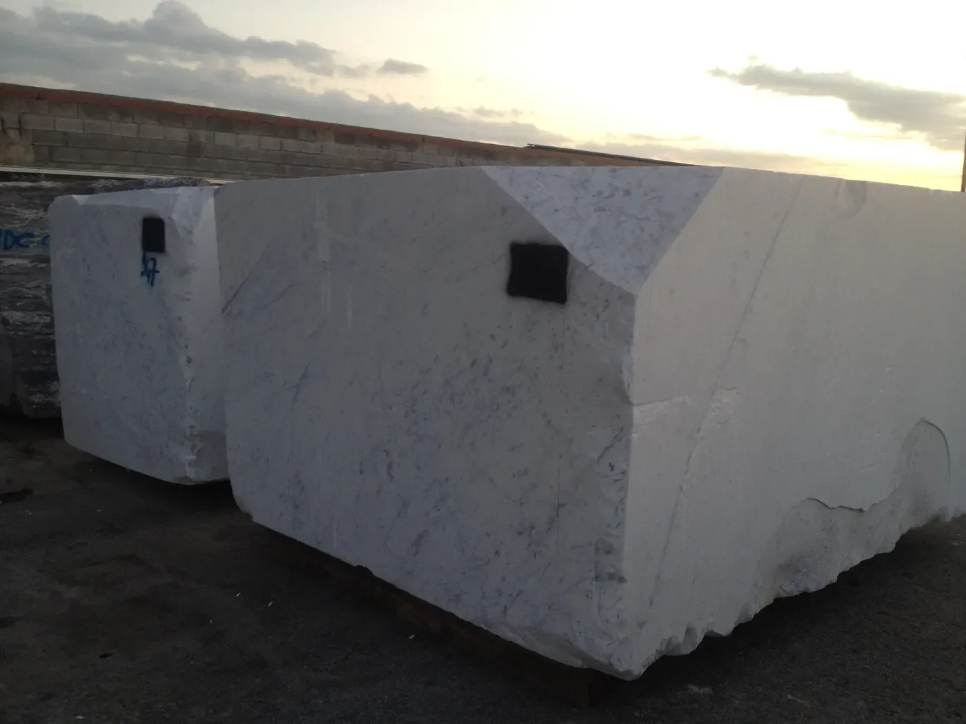 Bianco Carrara · marmo · lastra · foto 5