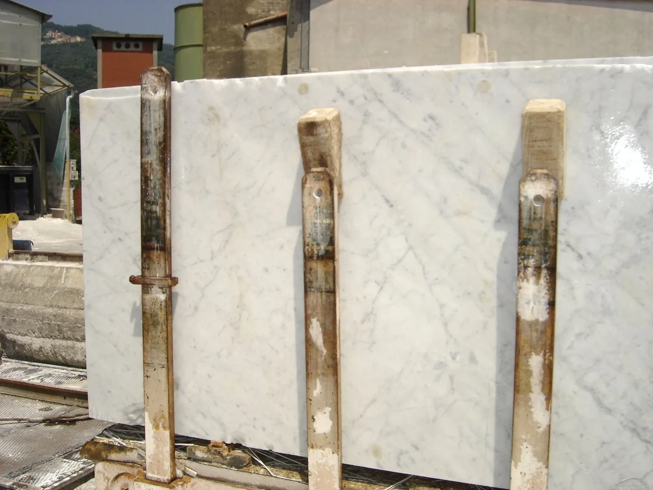Bianco Carrara C · marmo · campione · foto 2