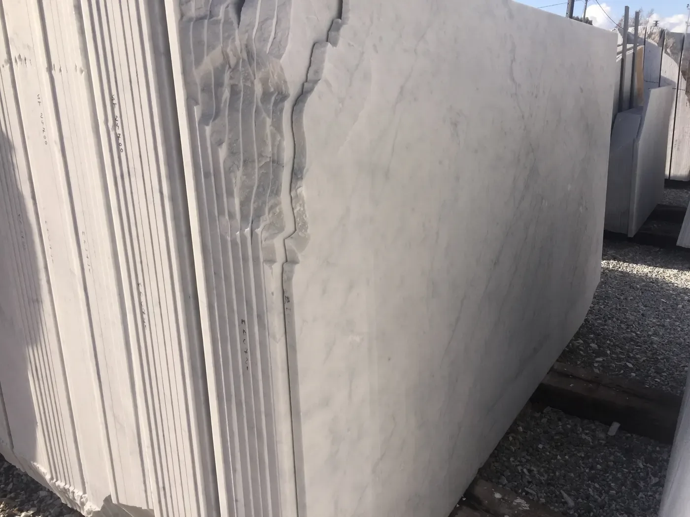 Bianco Carrara C · marmo · lastra · foto 4