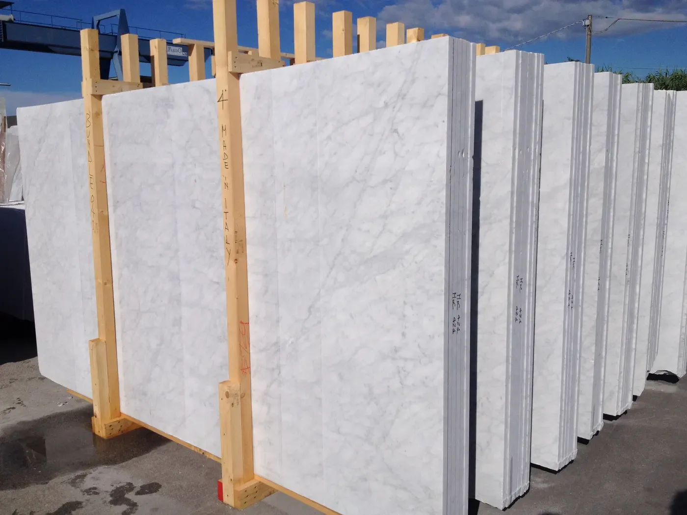 Bianco Carrara CD · marmo · lastra · foto 6