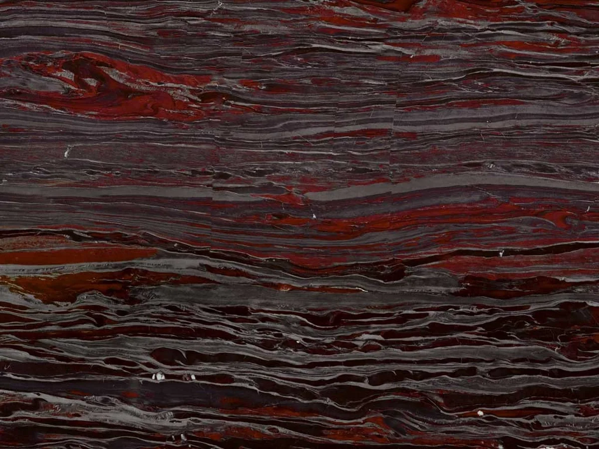 Iron Red Vein Cut · quarzit