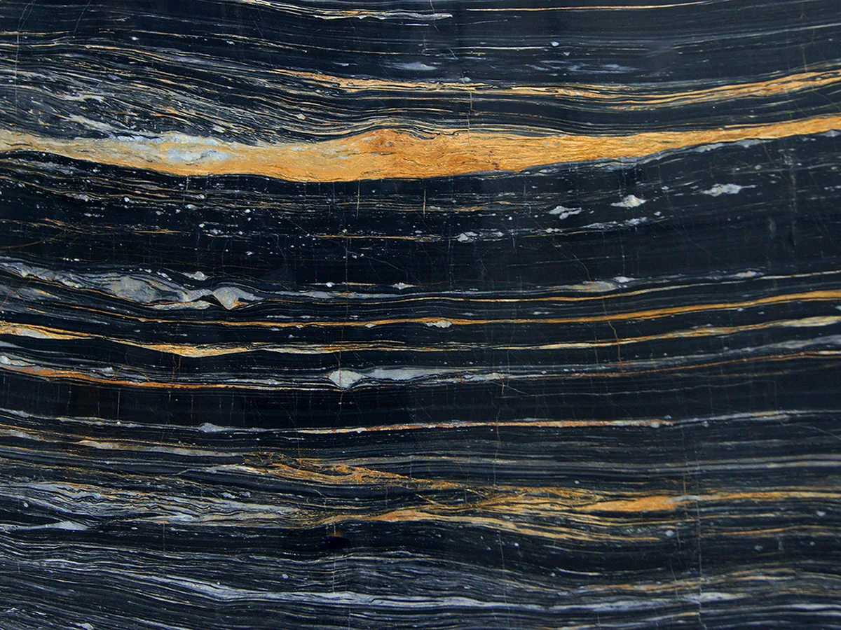 Nero Gali' Gold · marm