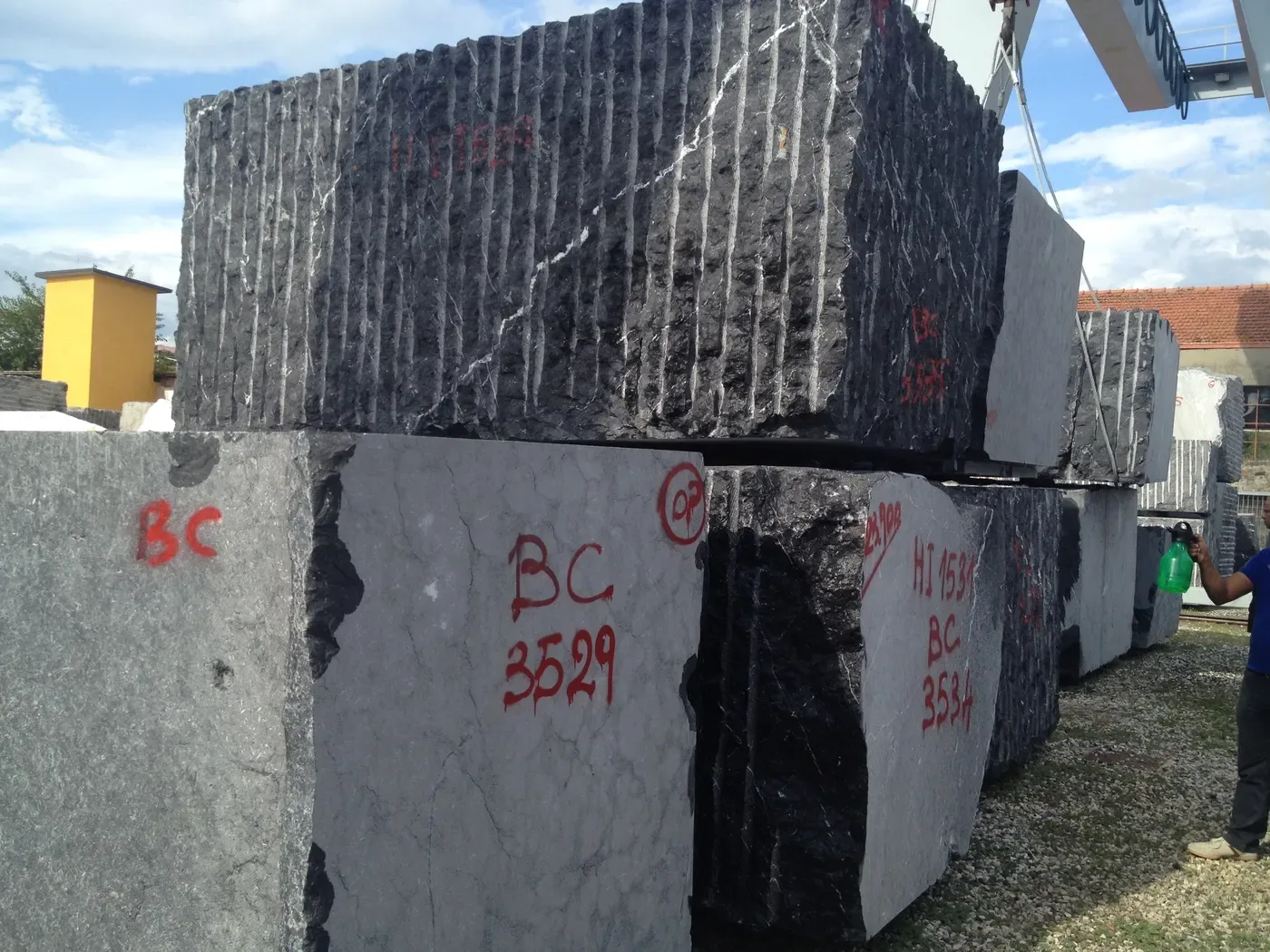 Nero Marquina · marmo · lastra · foto 3