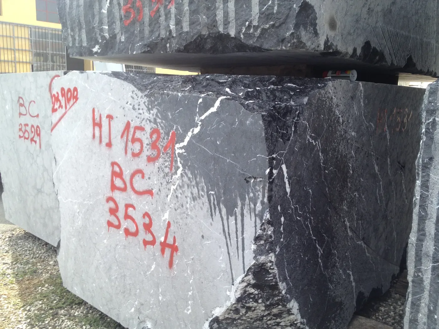 Nero Marquina · marmo · lastra · foto 5