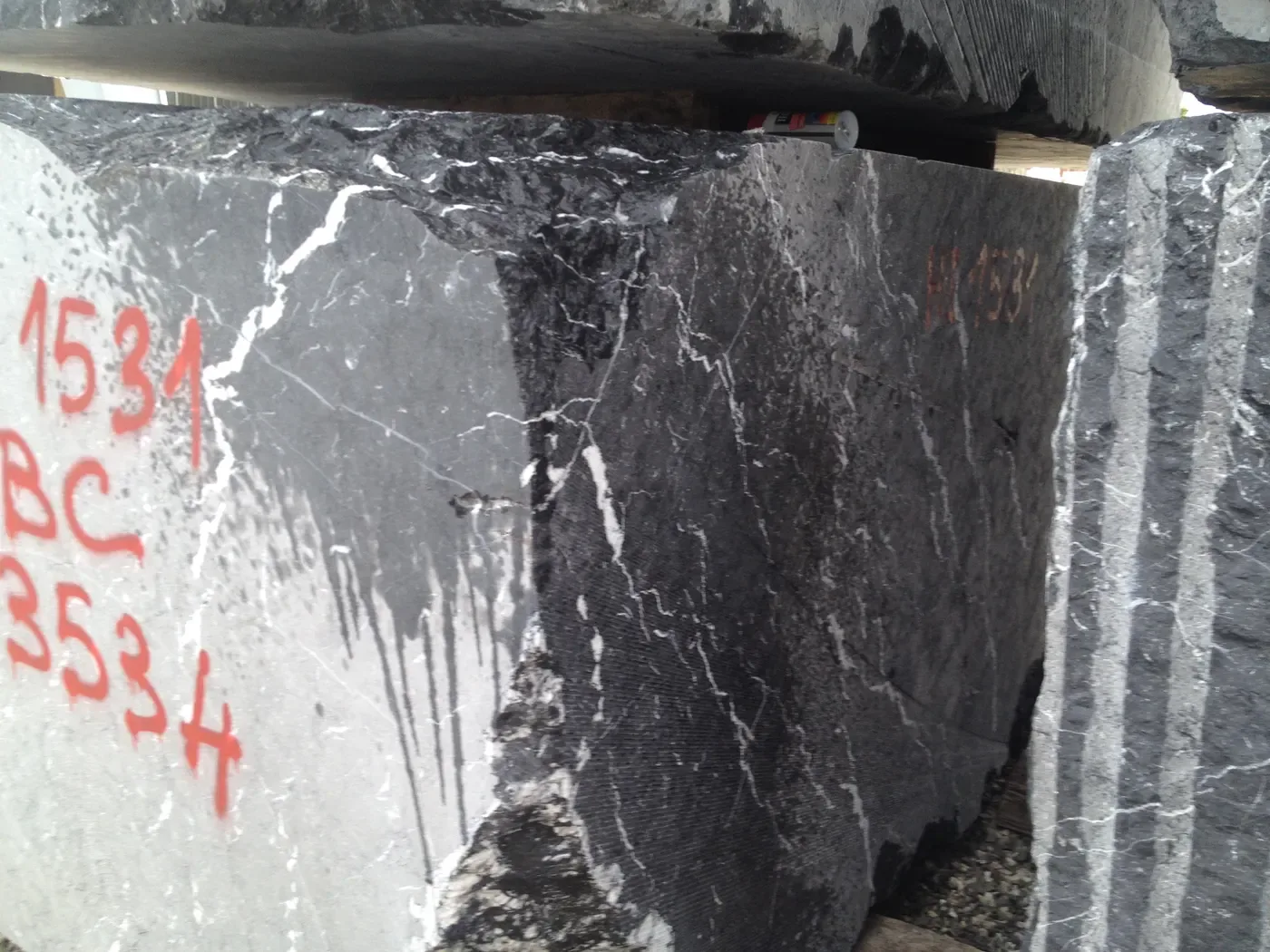 Nero Marquina · marmo · lastra · foto 6
