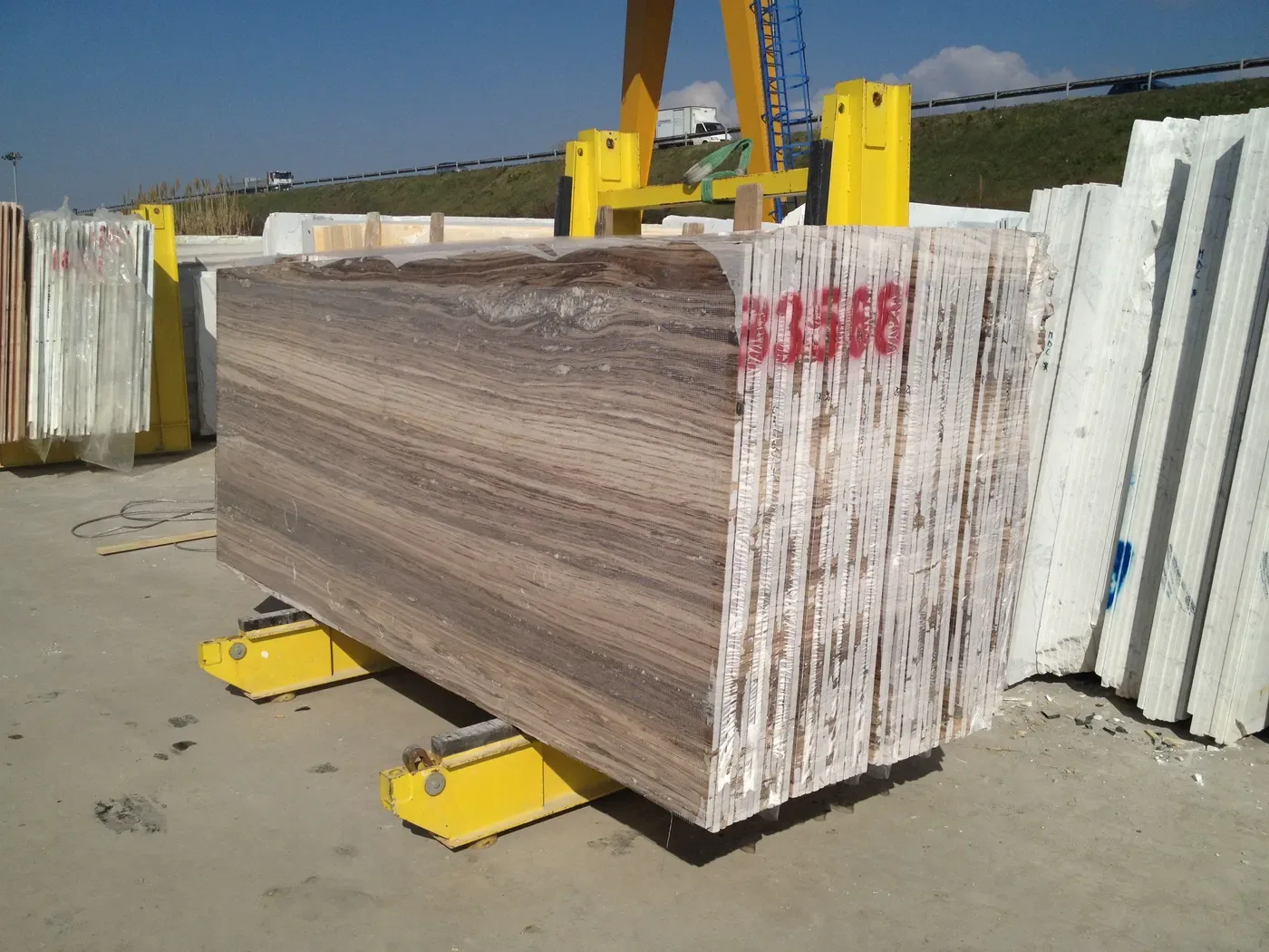 Palissandro Oniciato · marmo · lastra · foto 3