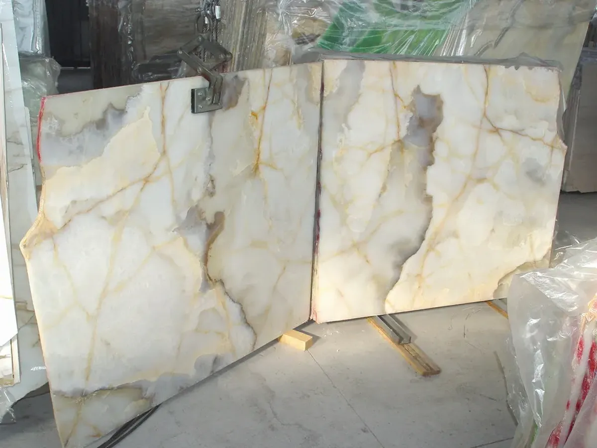 White Onyx · onice · lastra · foto 4